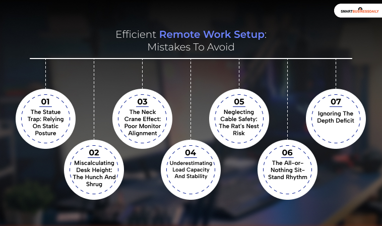 Efficient Remote Work Setup Mistakes To Avoid