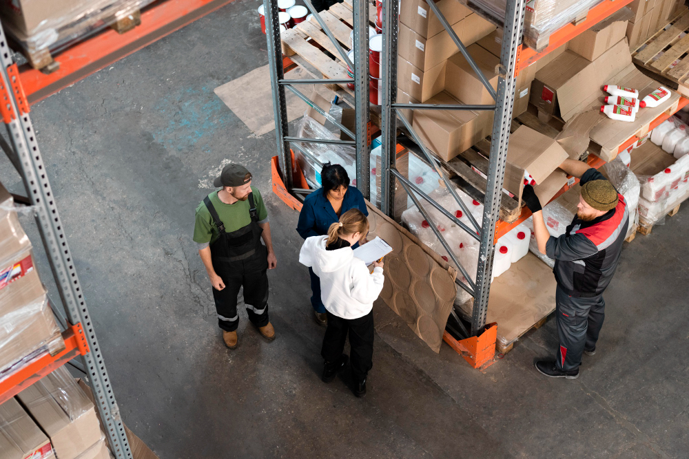 warehouse traffic management plan