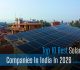 Best Solar Panel Company In India