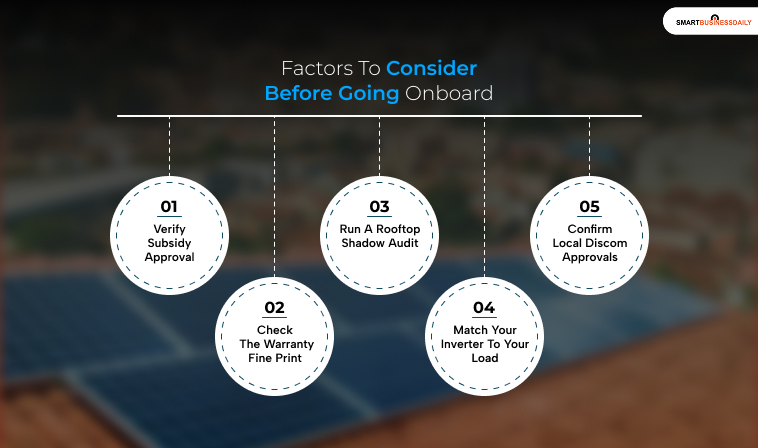 Factors To Consider Before Going Onboard