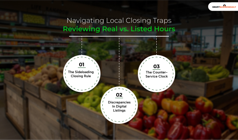 Navigating Local Closing Traps: Reviewing Real vs. Listed Hours