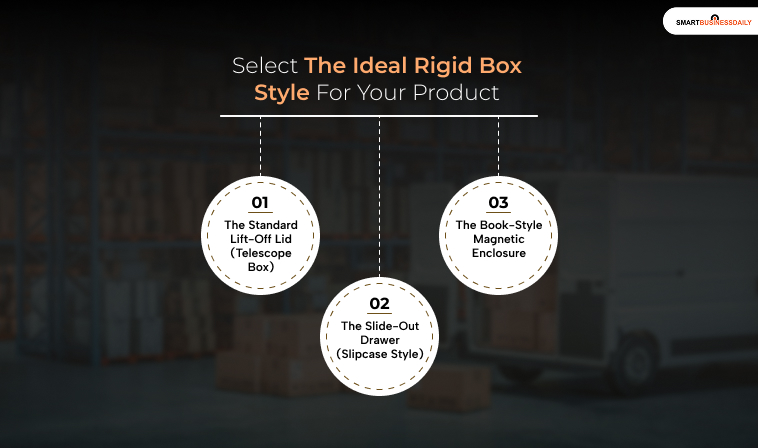 Select The Ideal Rigid Box Style For Your Product