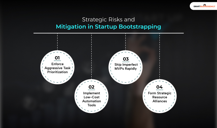 Strategic Risks and Mitigation in Startup Bootstrapping